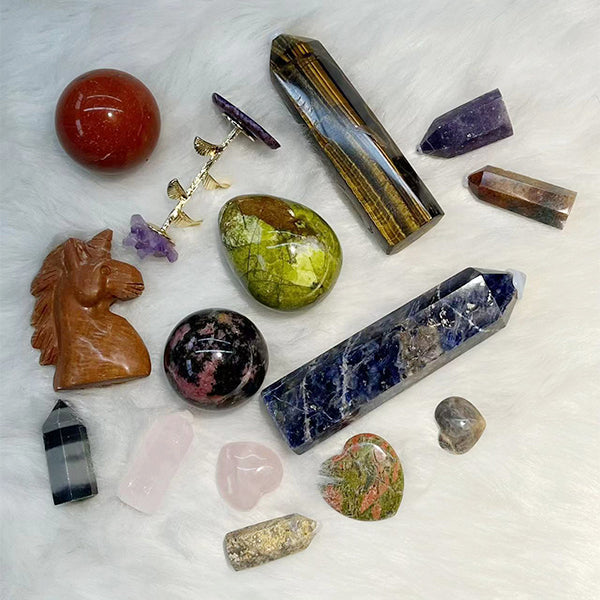 【Buy Two Get One More Box For Free】Iris Healing Baby Crystal Mystery Buckets