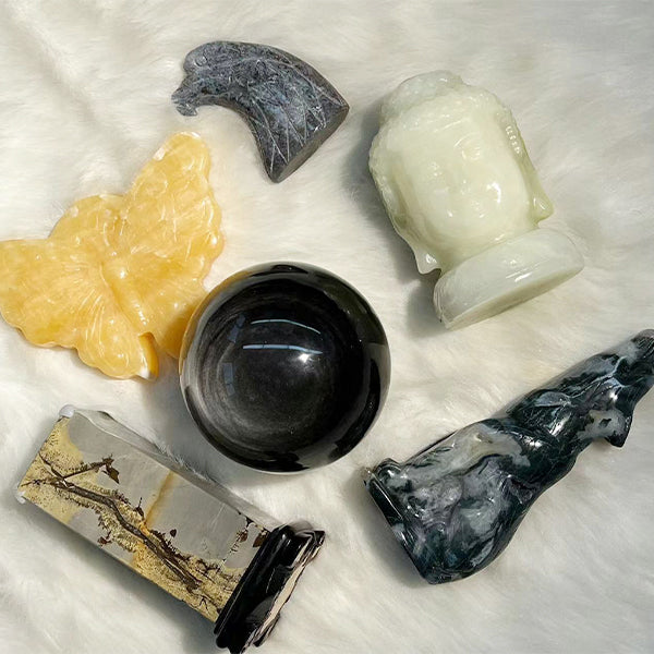【Buy Three Get One More Box For Free】Iris Healing Big Crystal Mystery Buckets