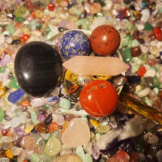 Iris Healing Crystal Chips Scoop